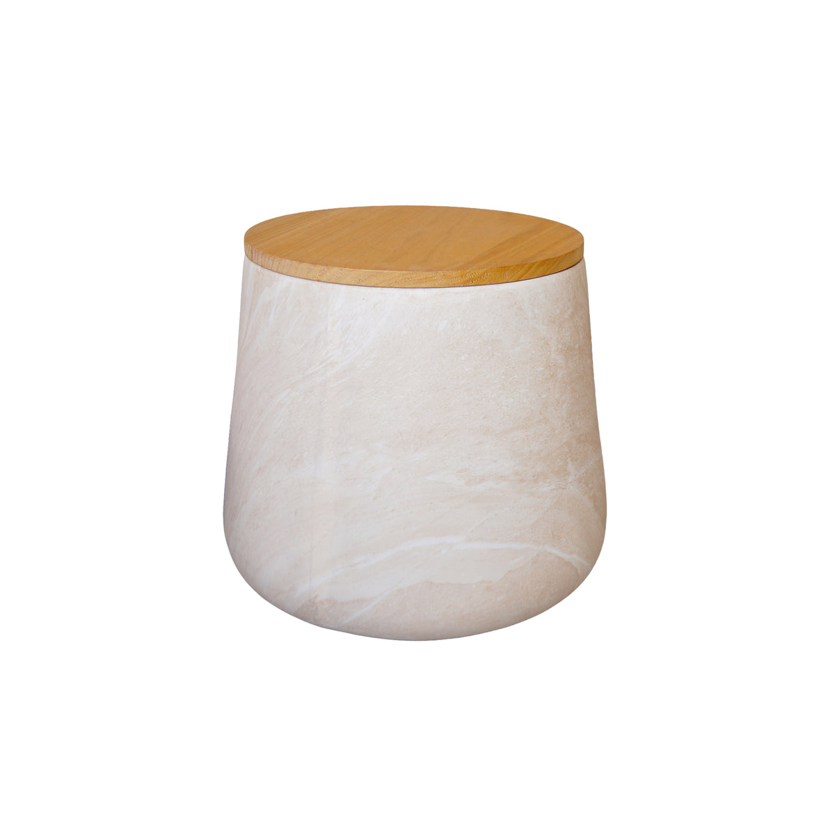 Desser Verona Oval Marble Look Side Table alternate view