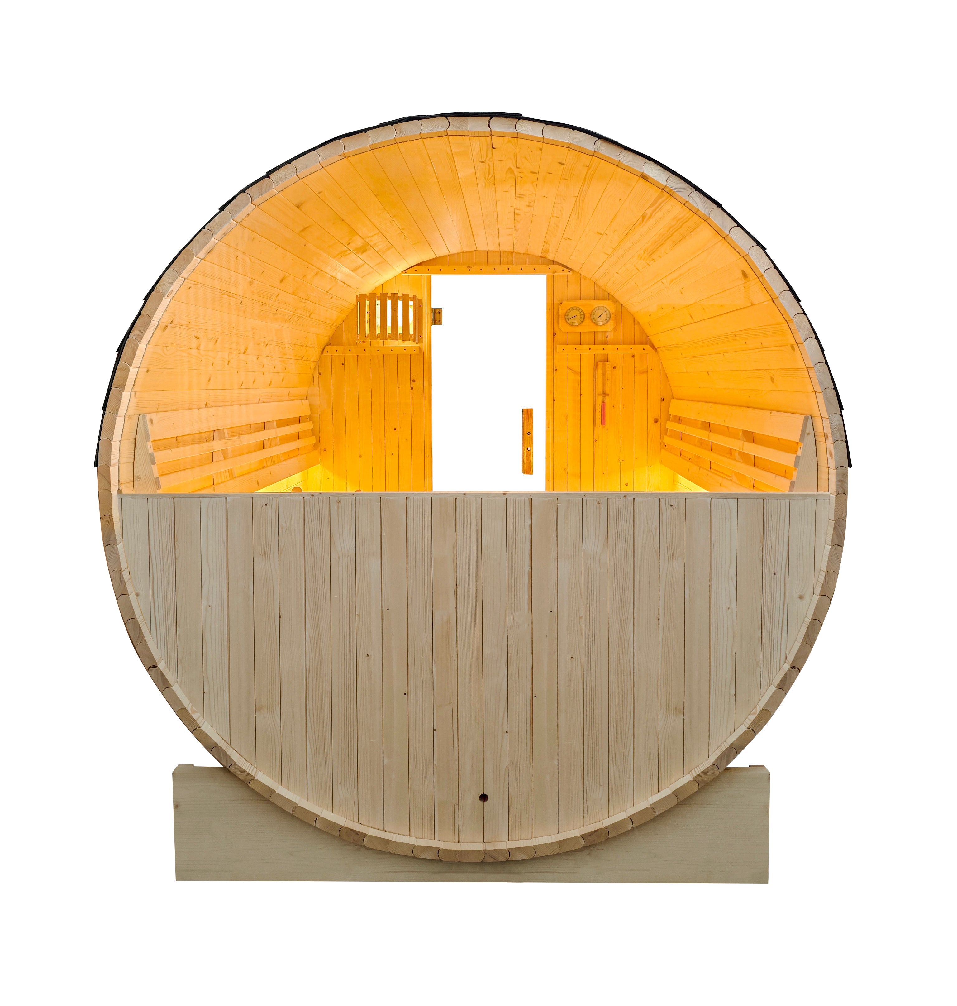 The Pennine Barrel by SaunaPlunge - Traditional Outdoor Luxury (6 person)