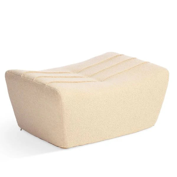 Cosy Cream Boucle Footstool