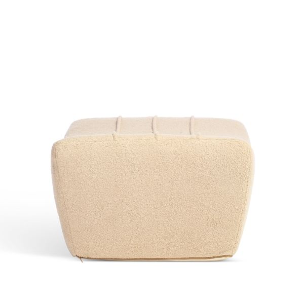 Cosy Cream Boucle Footstool
