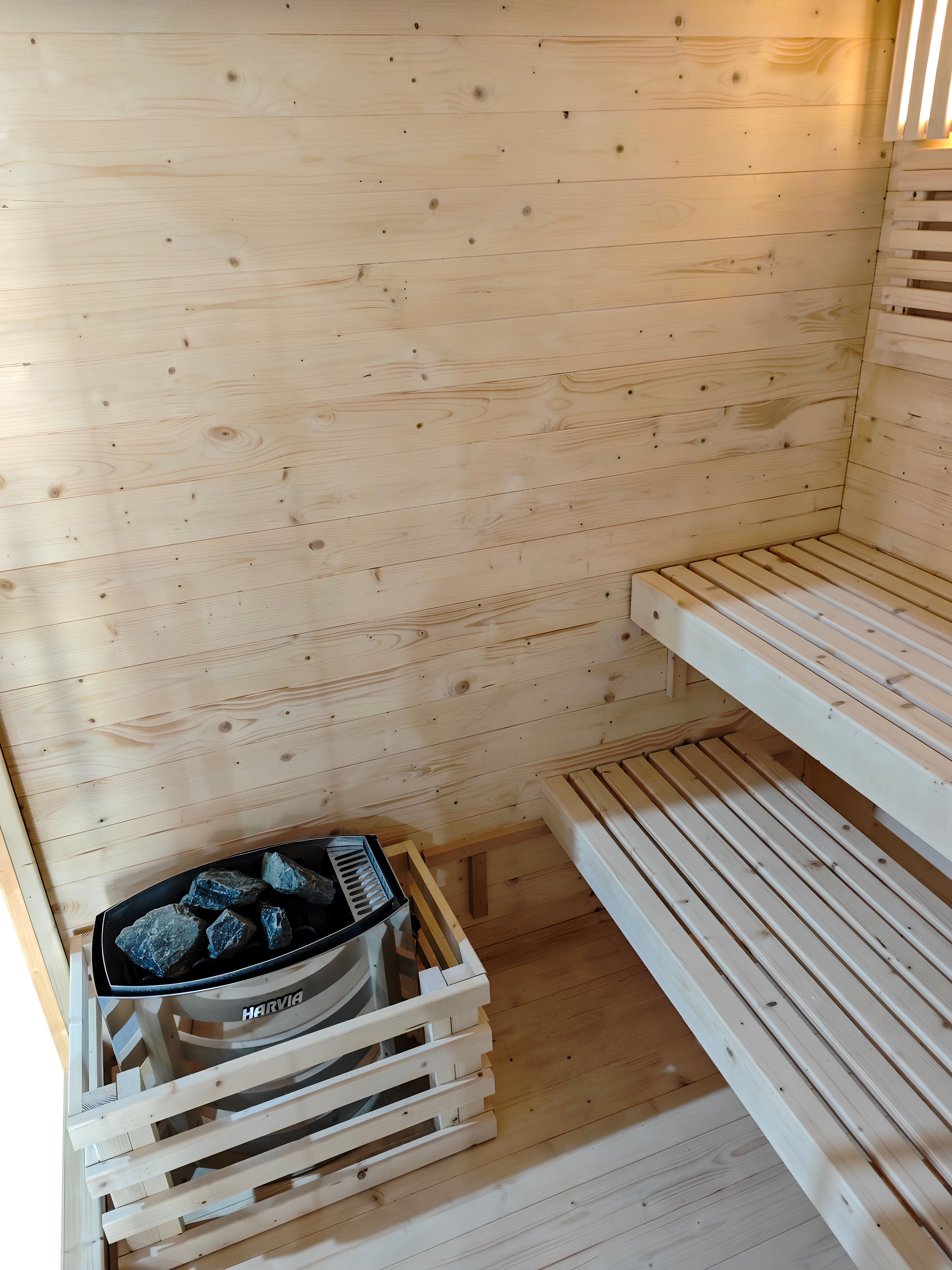 The Bronte Traditional Cabin Sauna by SaunaPlunge - 6 Person