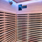 The Dales Glow Indoor Infrared Sauna by SaunaPlunge - 4 person