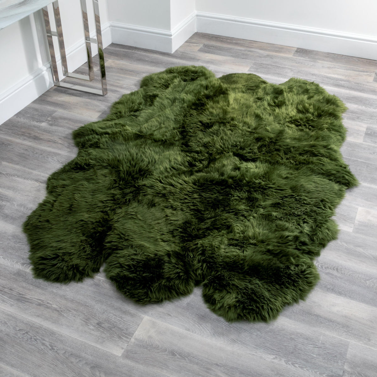 Luxury New Zealand Sheepskin Rug – Sextuple (6 Pelt)