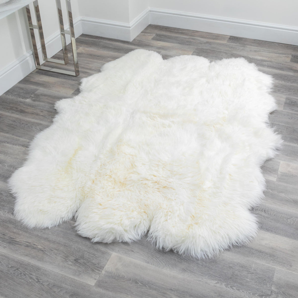 Luxury New Zealand Sheepskin Rug – Sextuple (6 Pelt)