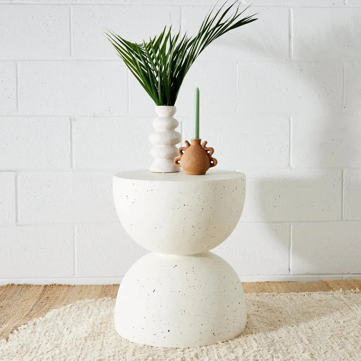 Desser Pedro Terrazzo Look Egg Timer Side Table alternate view