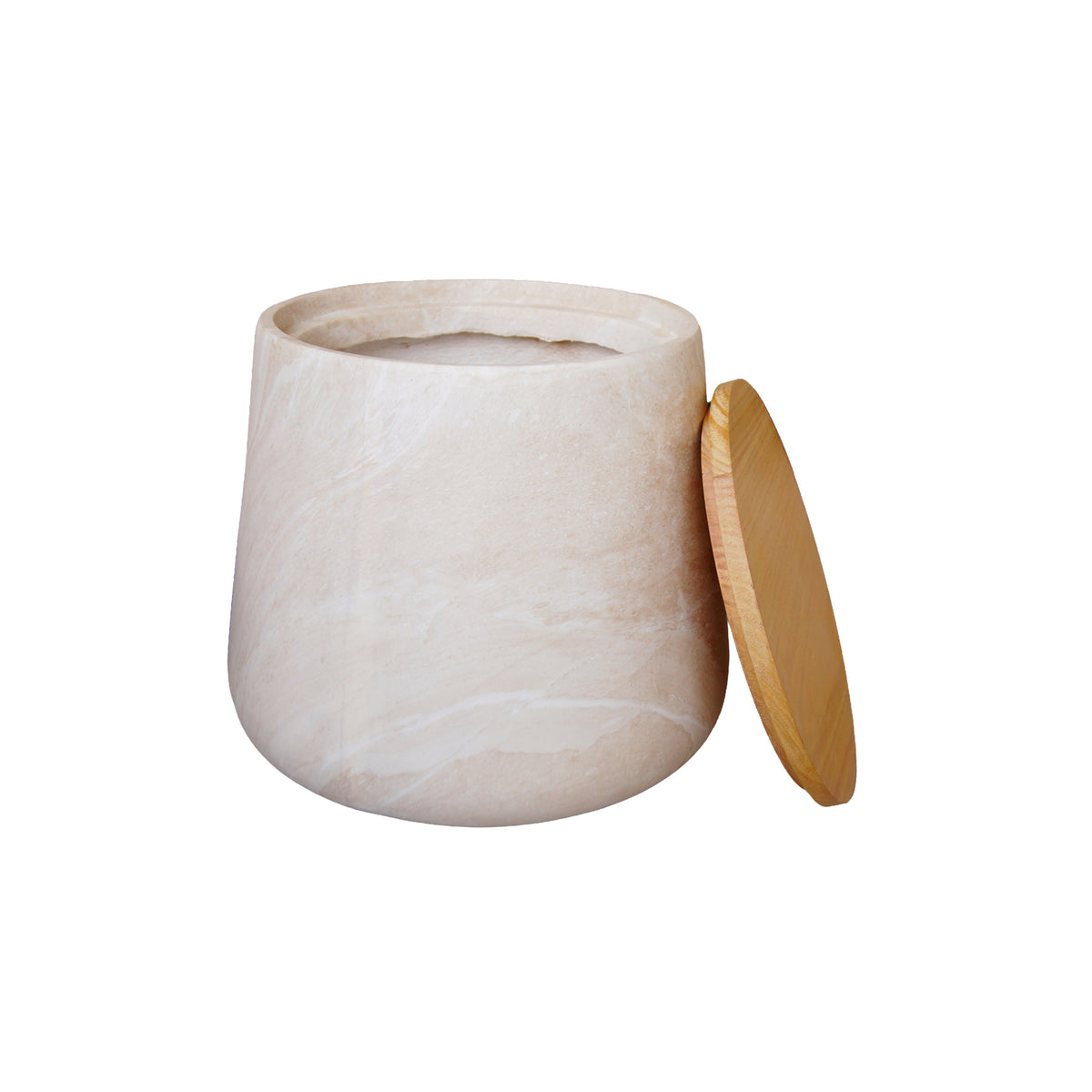 Desser Verona Oval Marble Look Side Table alternate view