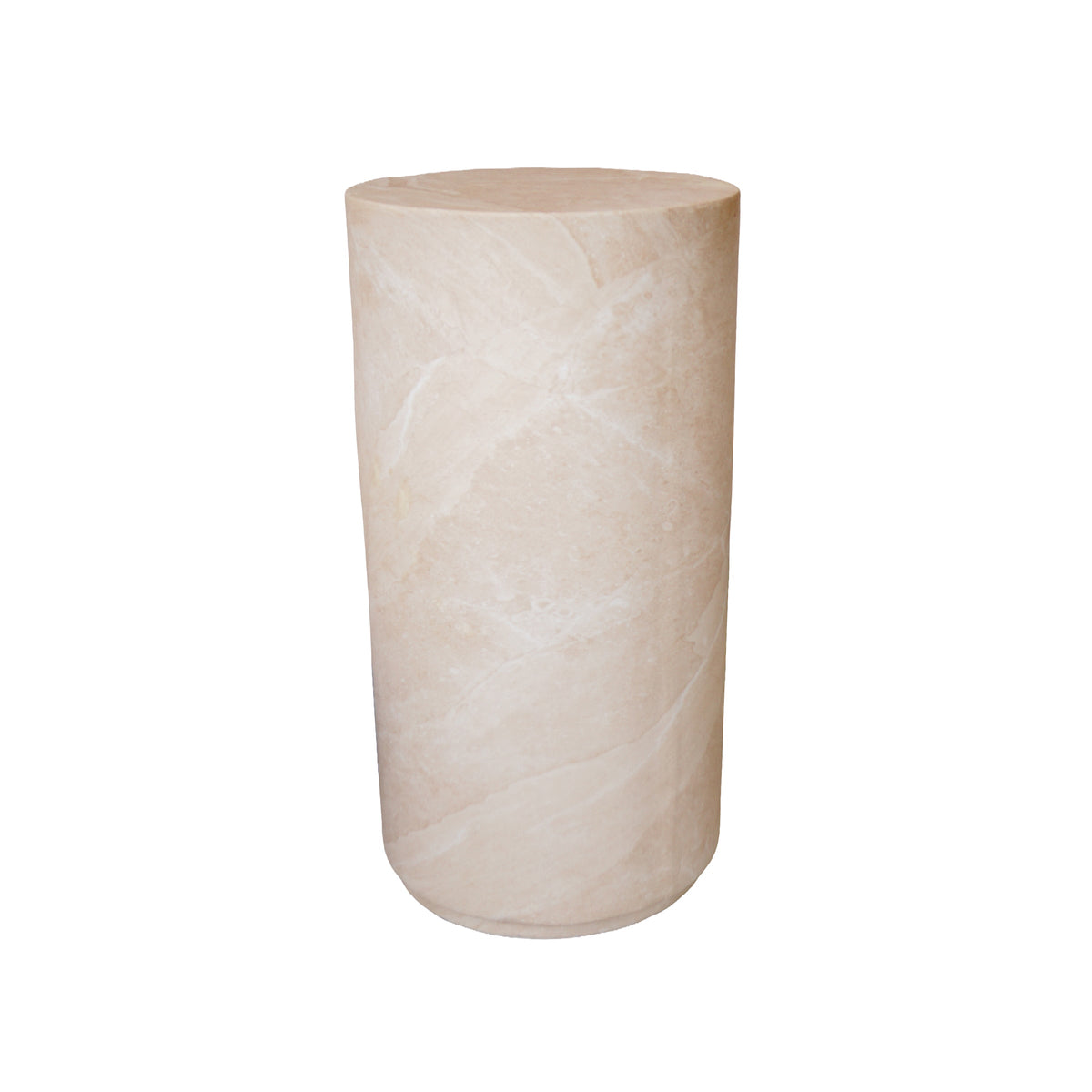 Desser Verona Pillar Marble Look Side Table alternate view