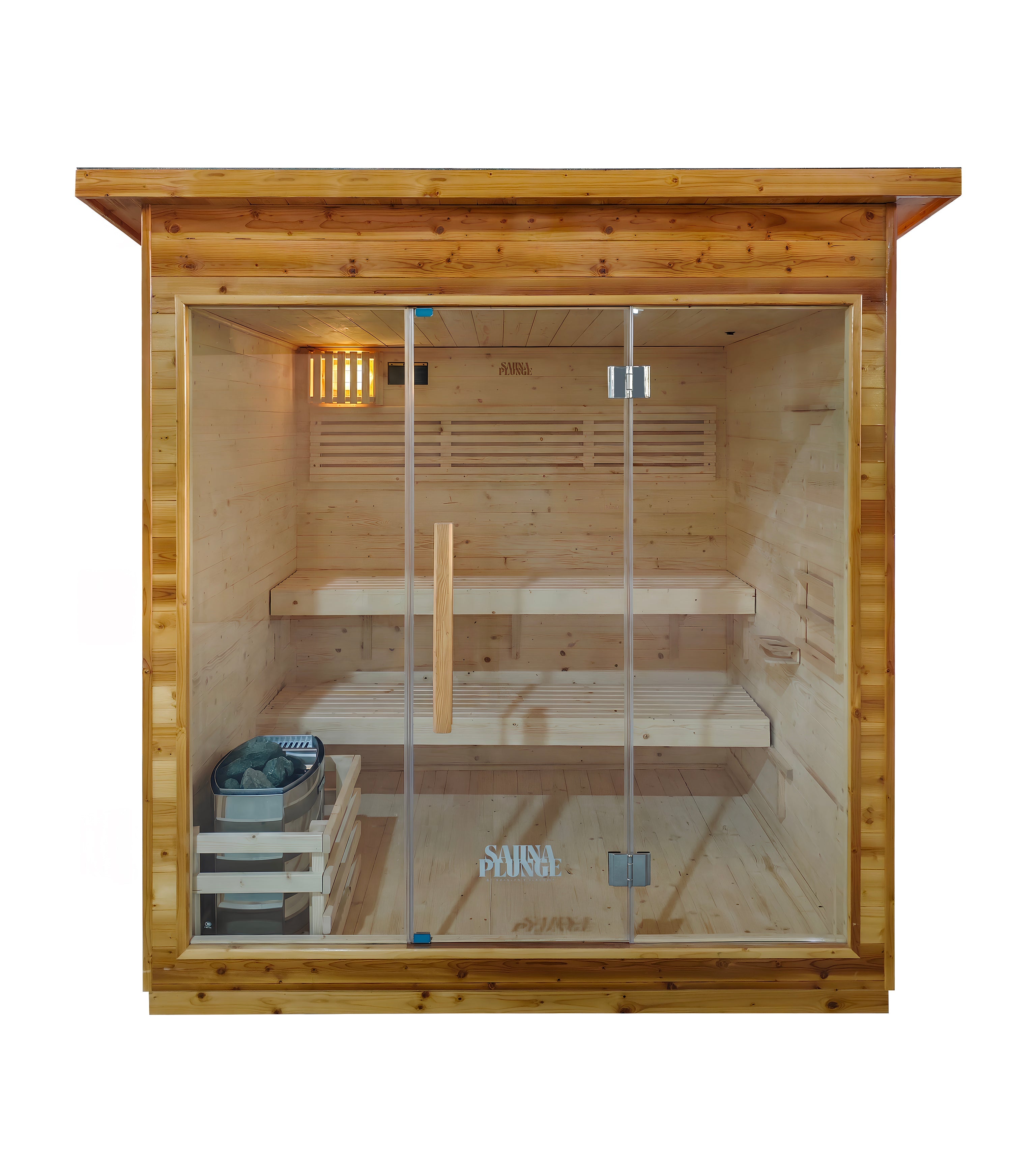 The Bronte Traditional Cabin Sauna by SaunaPlunge - 6 Person