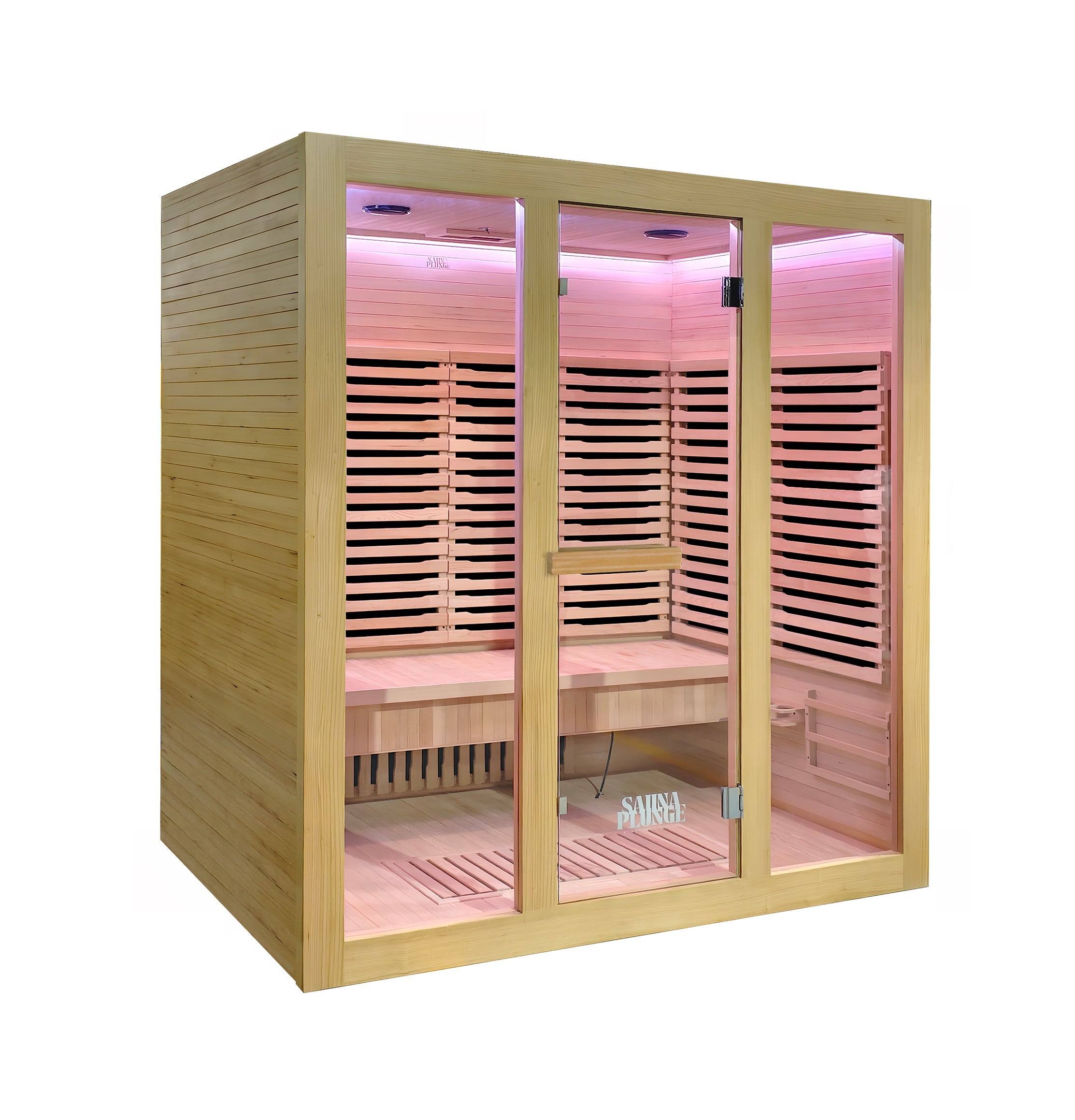 The Dales Glow Indoor Infrared Sauna by SaunaPlunge - 4 person