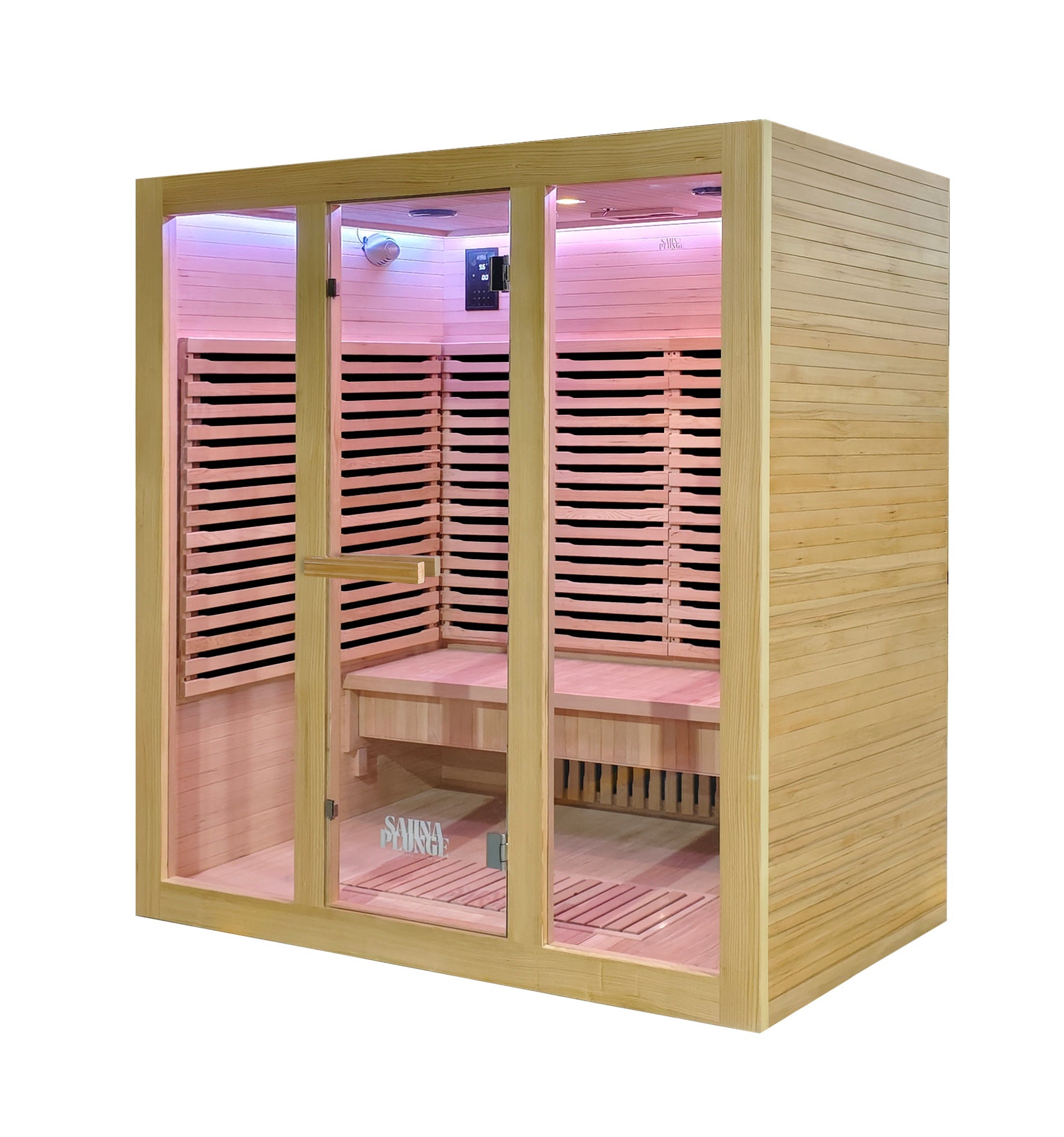 The Dales Glow Indoor Infrared Sauna by SaunaPlunge - 4 person